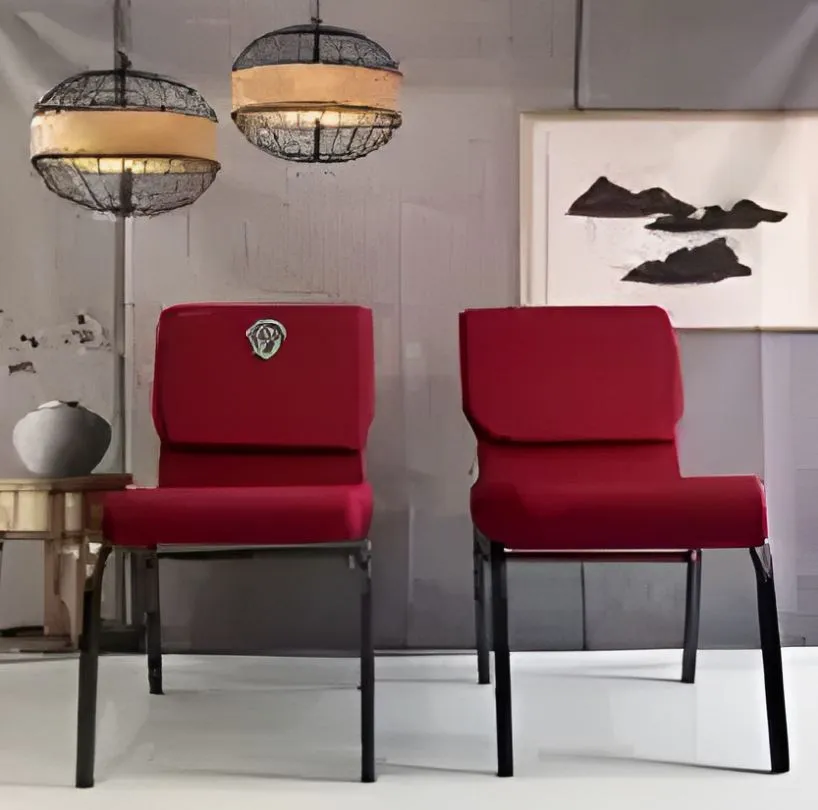 Red Church Chair