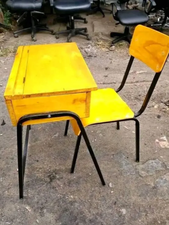 Durable School Locker and Chair