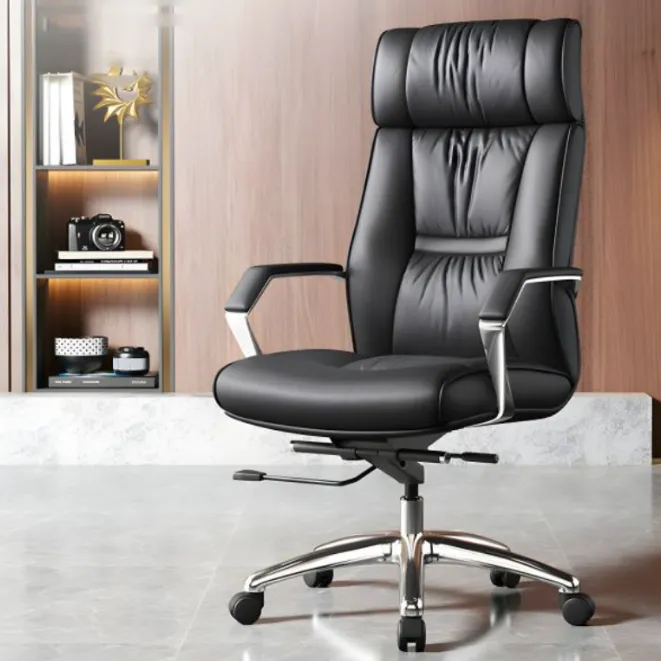 High back Executive Leather Office Chair