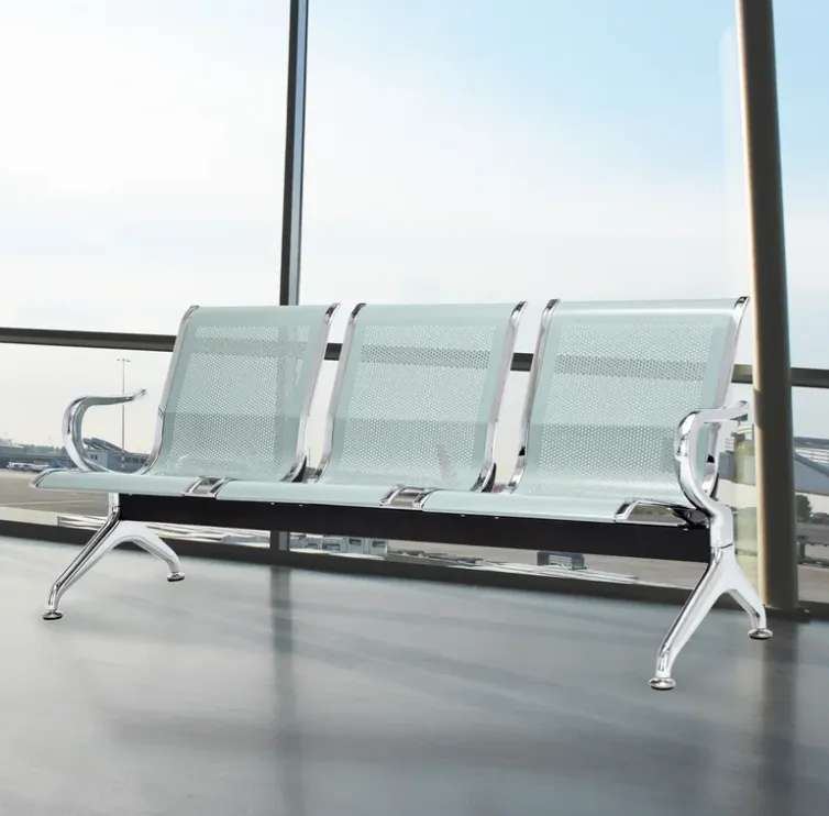 3-Link Office Waiting Bench