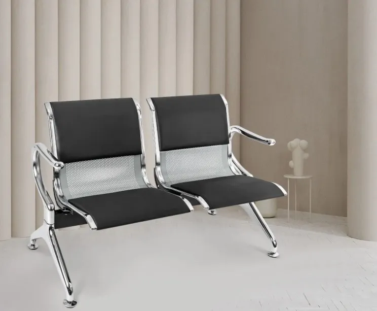 2-Link Padded Office Waiting Bench