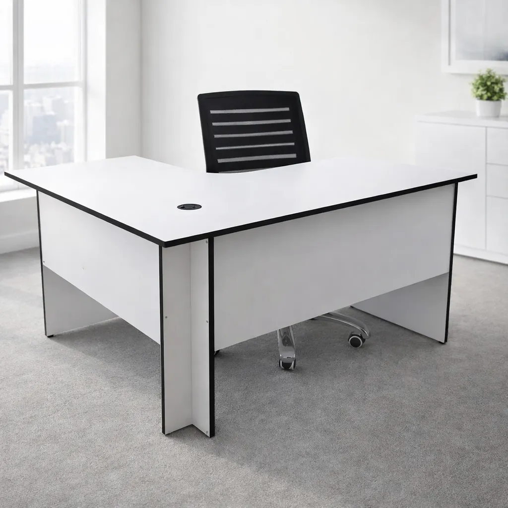 1200mm Modern Curved Office Desk