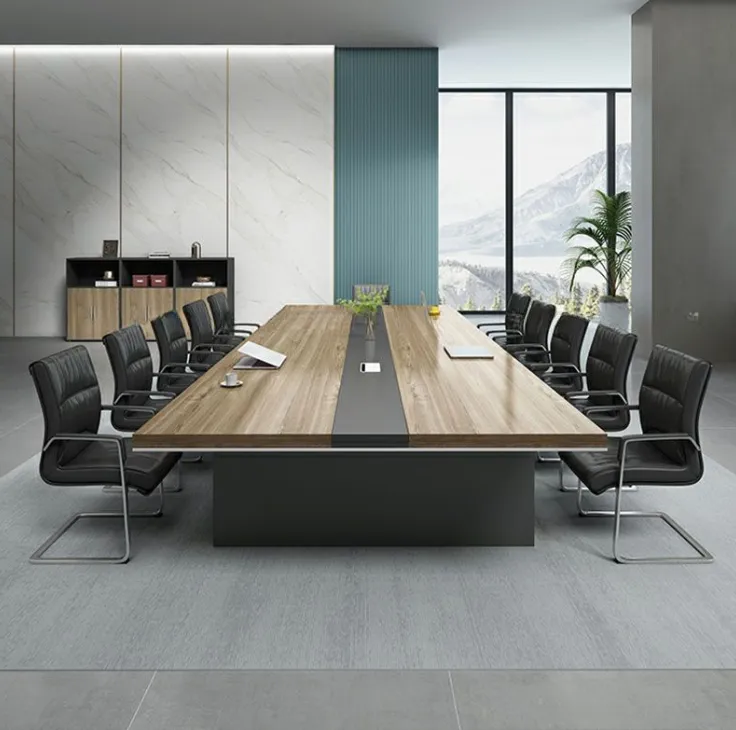 3.5m Modern Executive Boardroom Table