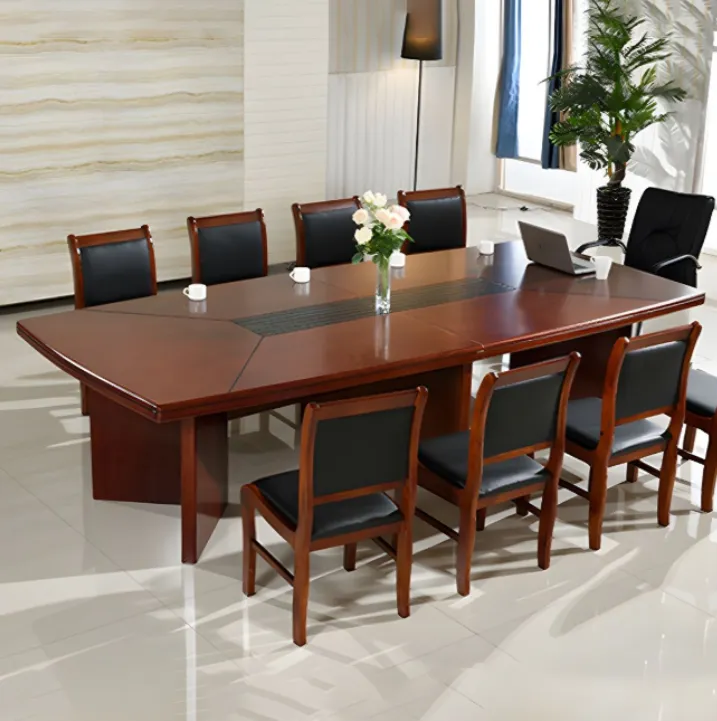 2.4m Mahogany Boardroom Table