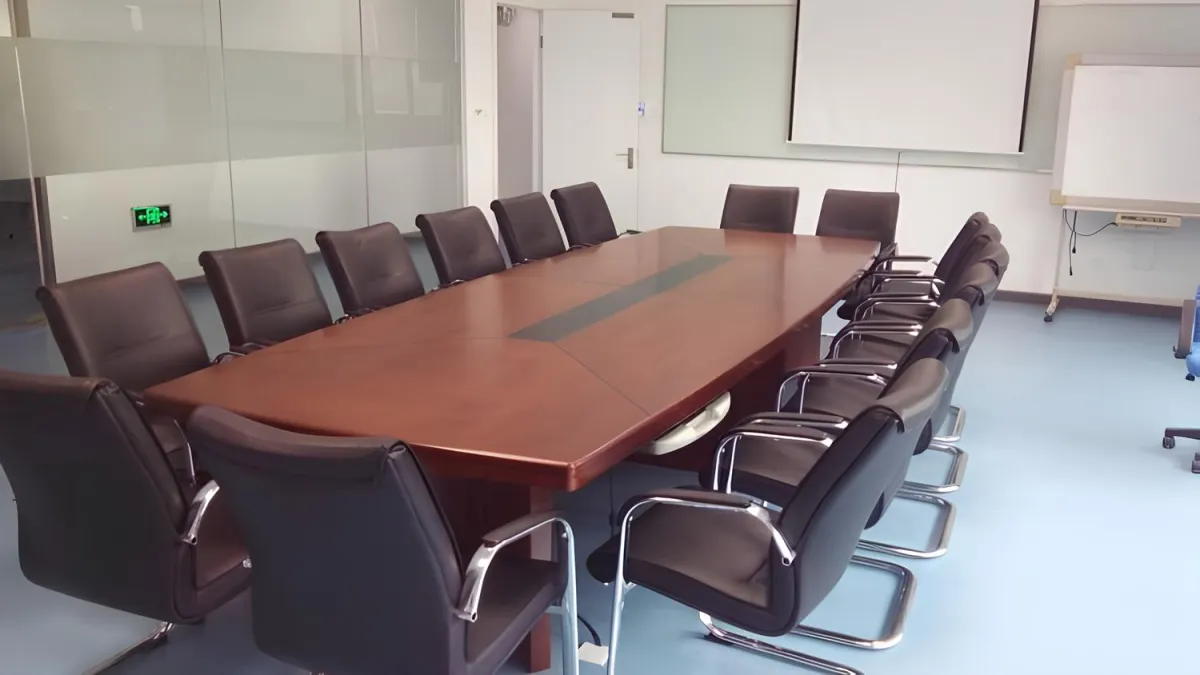 3.5m Mahogany Boardroom Table