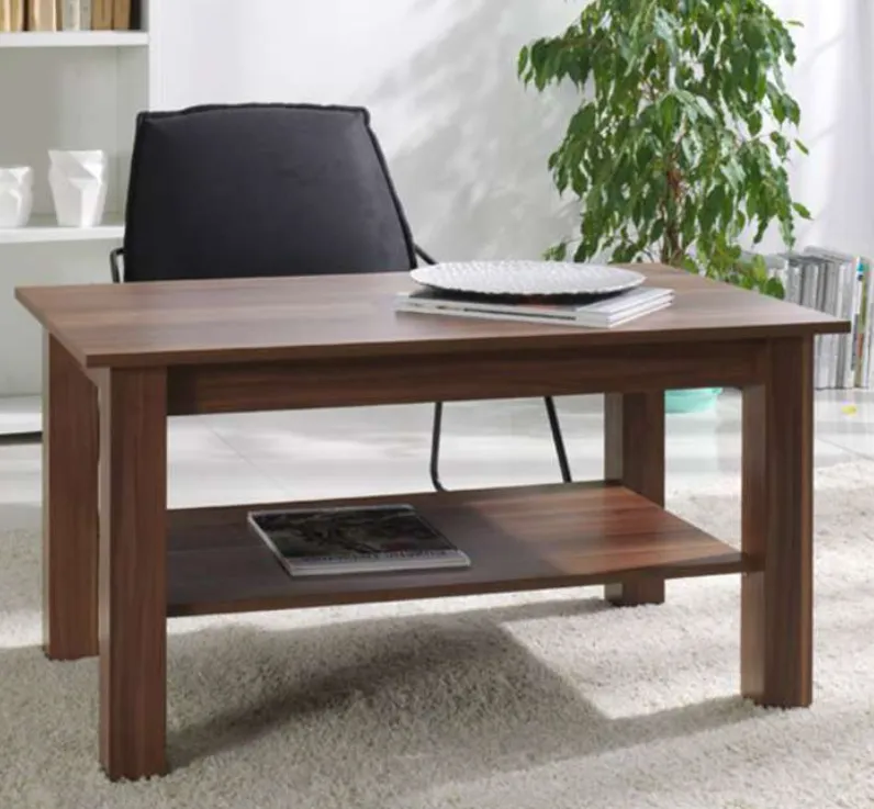 1200mm Walnut Office Coffee Table