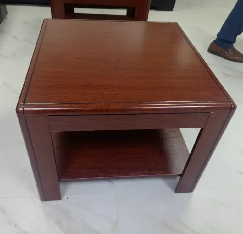 Executive Square Mahogany Coffee Table