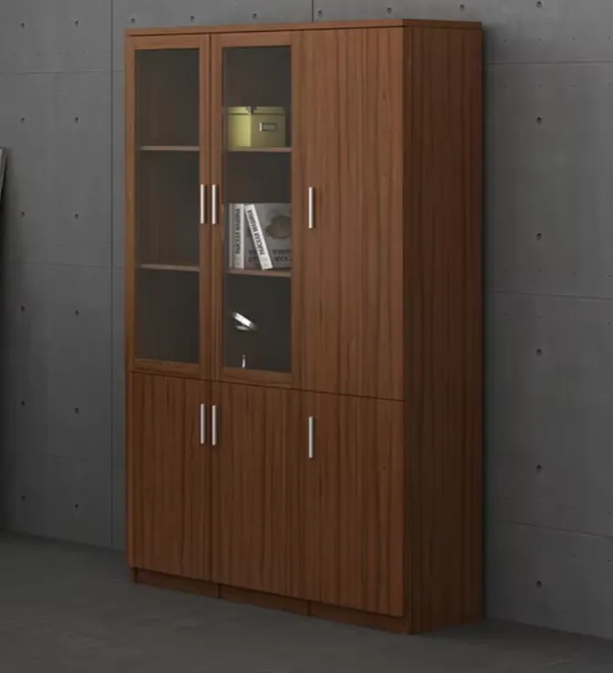 3-Door Wooden Office Cabinet