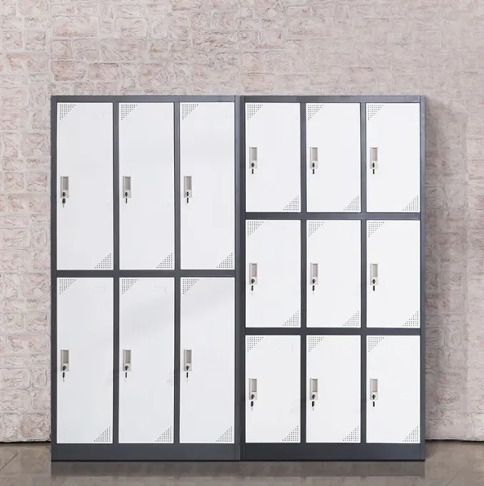 9-Locker Office Filing Cabinet