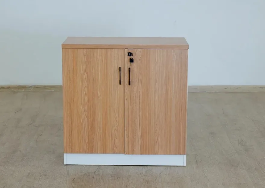 2-Door Wooden Office Credenza