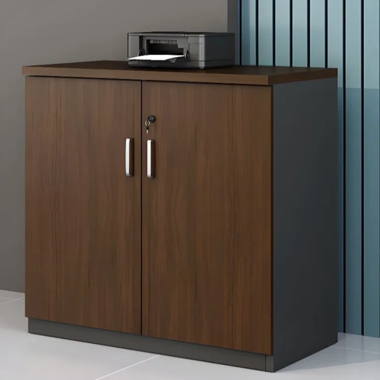 Modern Wood Office Storage Credenza (2-Door)