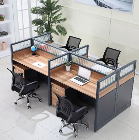 Four-Way Modern Workstation view 2
