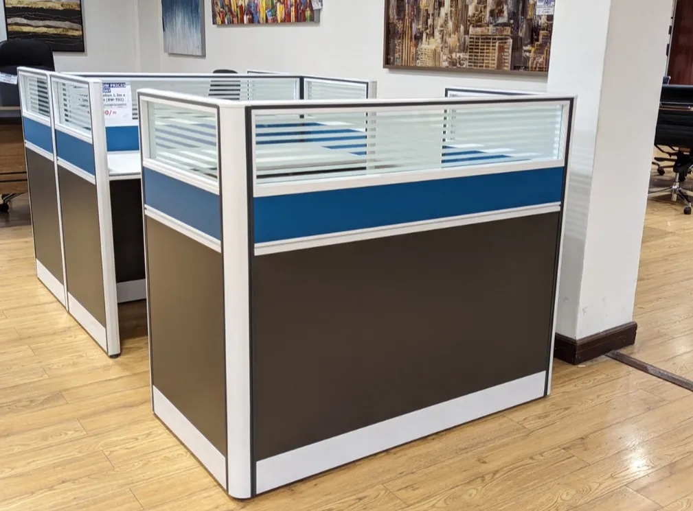 One-Way Modular Office Workstation view 2