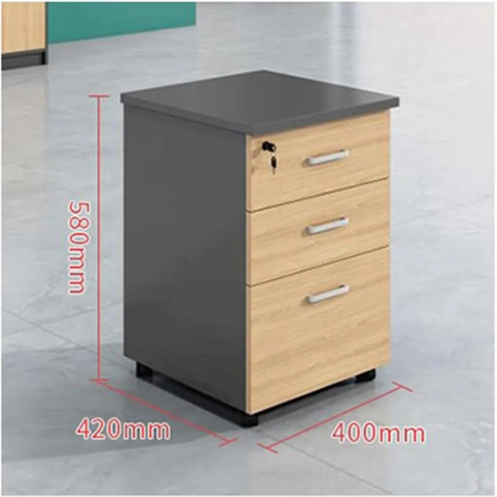 One-Way Wooden Workstation view 3