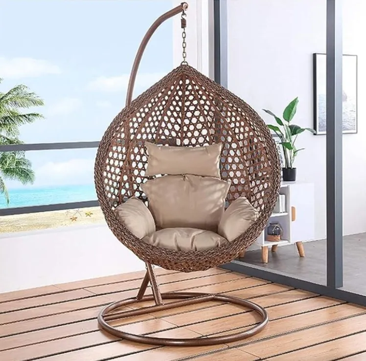 Rattan Hammock Swing view 2