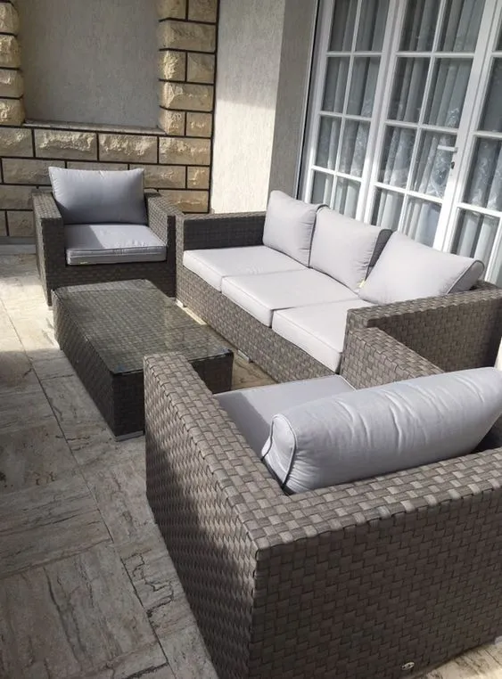 5 Seater Outdoor Sofa Set view 3