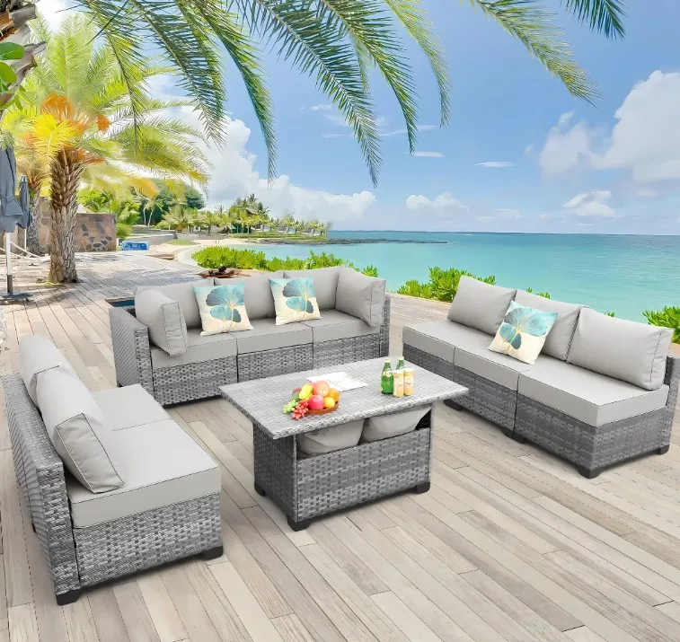 Rattan Outdoor Moscow Set view 2